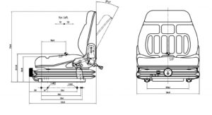 Alternative view of MSG20S dumper for  CAT KOMATSU