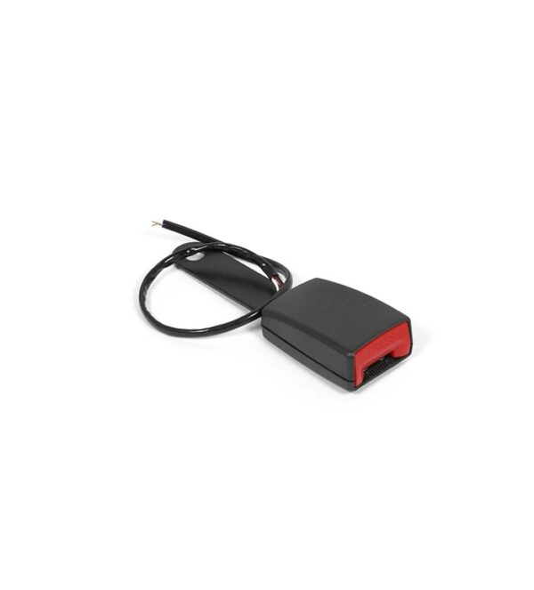 Seat belt lock with switch -