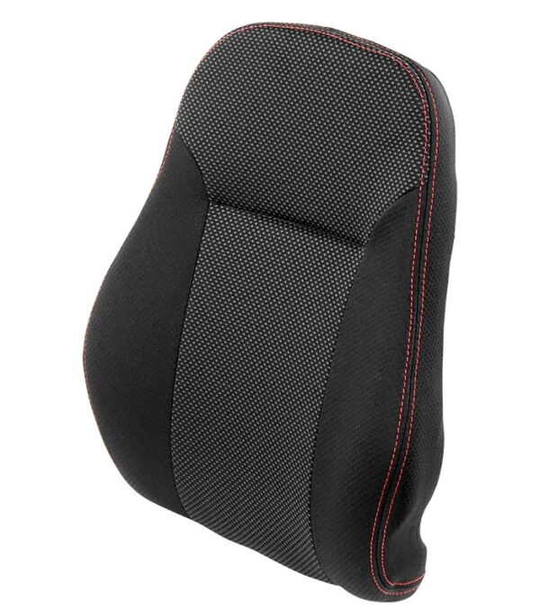 Back cushion fabric trim for C7 seat upper