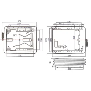 Alternative view of Replacement large Mechanical Suspension Unit