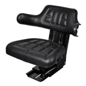 Black Universal Tractor Seat Fits Massey Ferguson, Ford and Case-IH W700
