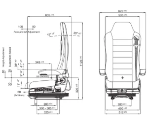 Alternative view of Supreme Air Truck Seat