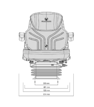 Alternative view of Maximo Comfort Seat - MSG95G/731