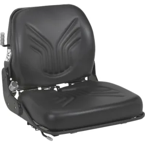 Alternative view of Grammer forklift seat with switch