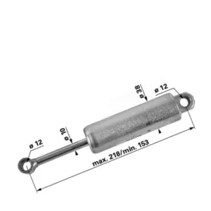 Alternative view of GRAMMER MSG95- 116282 seat shock absorber