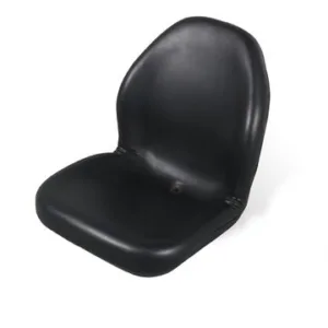 High back mower seat