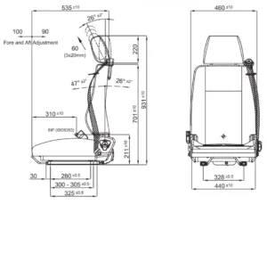 Alternative view of P60 SEAT TOP