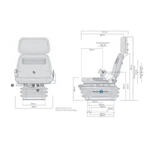 Alternative view of Grammer Compact Basic XS/PVC