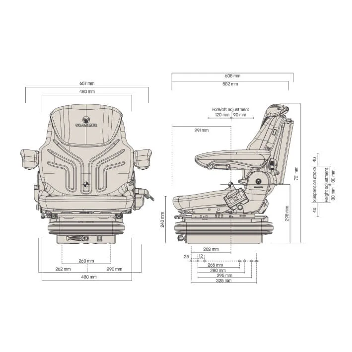GRAMMER Deluxe Air Seat - Image 2